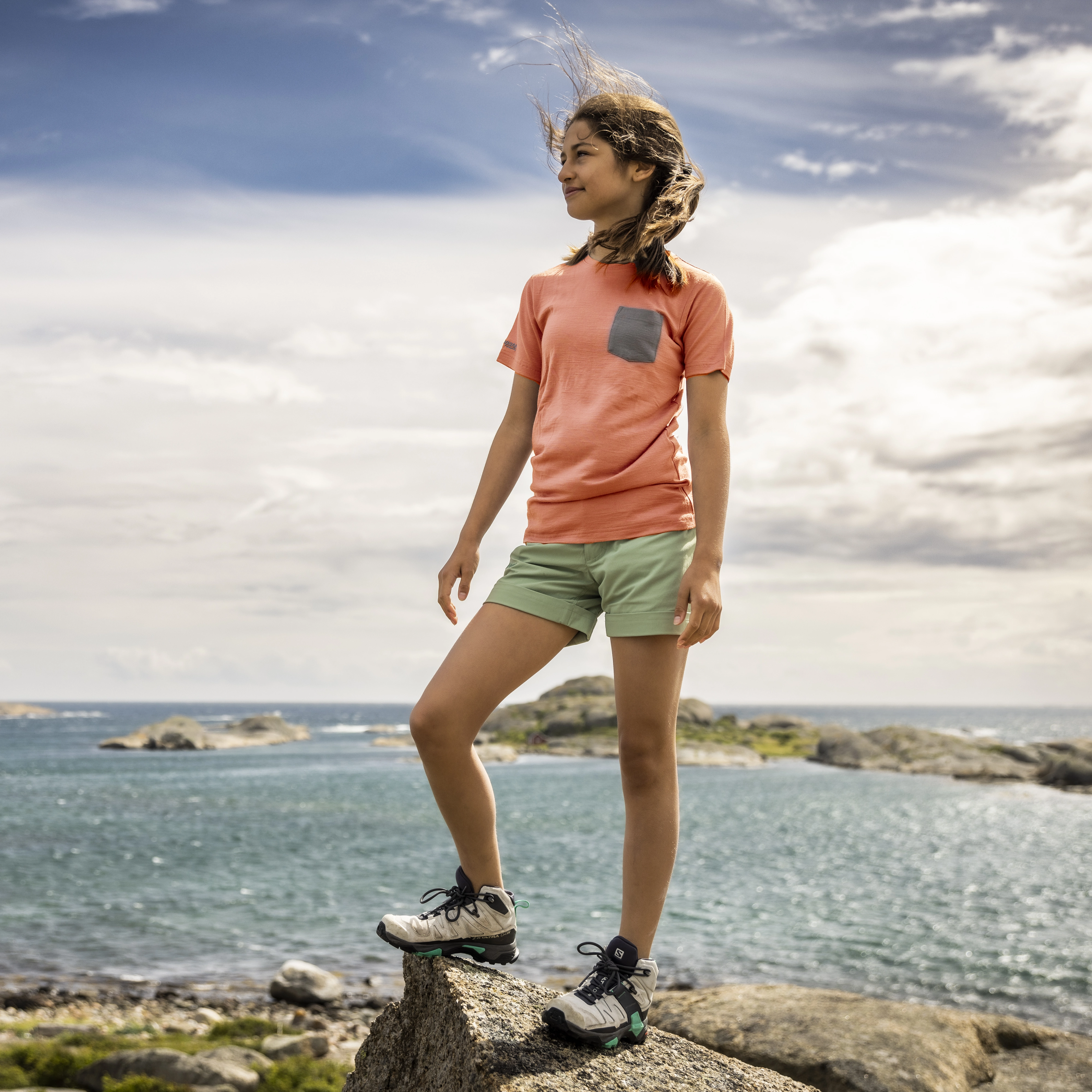 Utne V3 Youth Girl Shorts