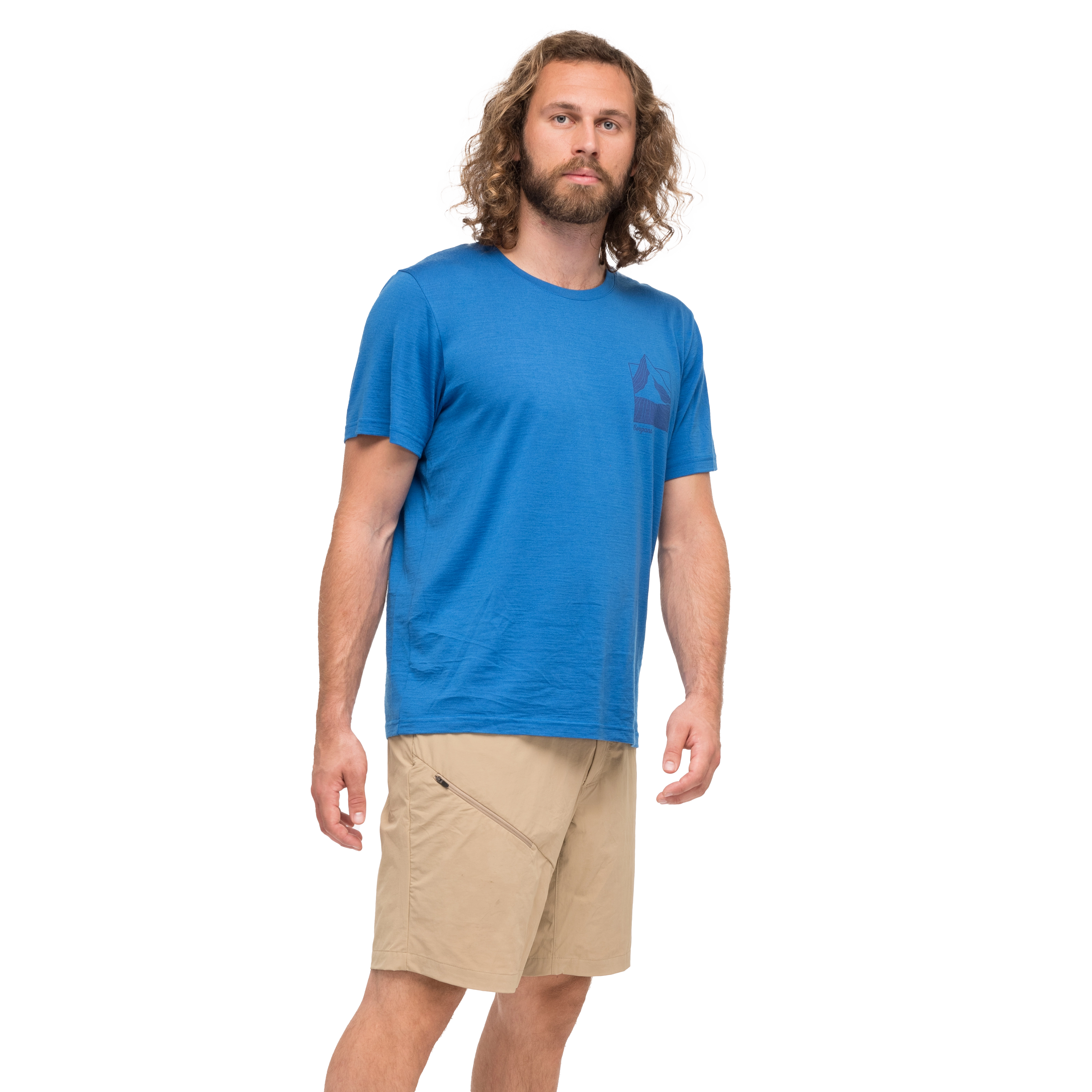 Rabot Mount Wool Tee Men