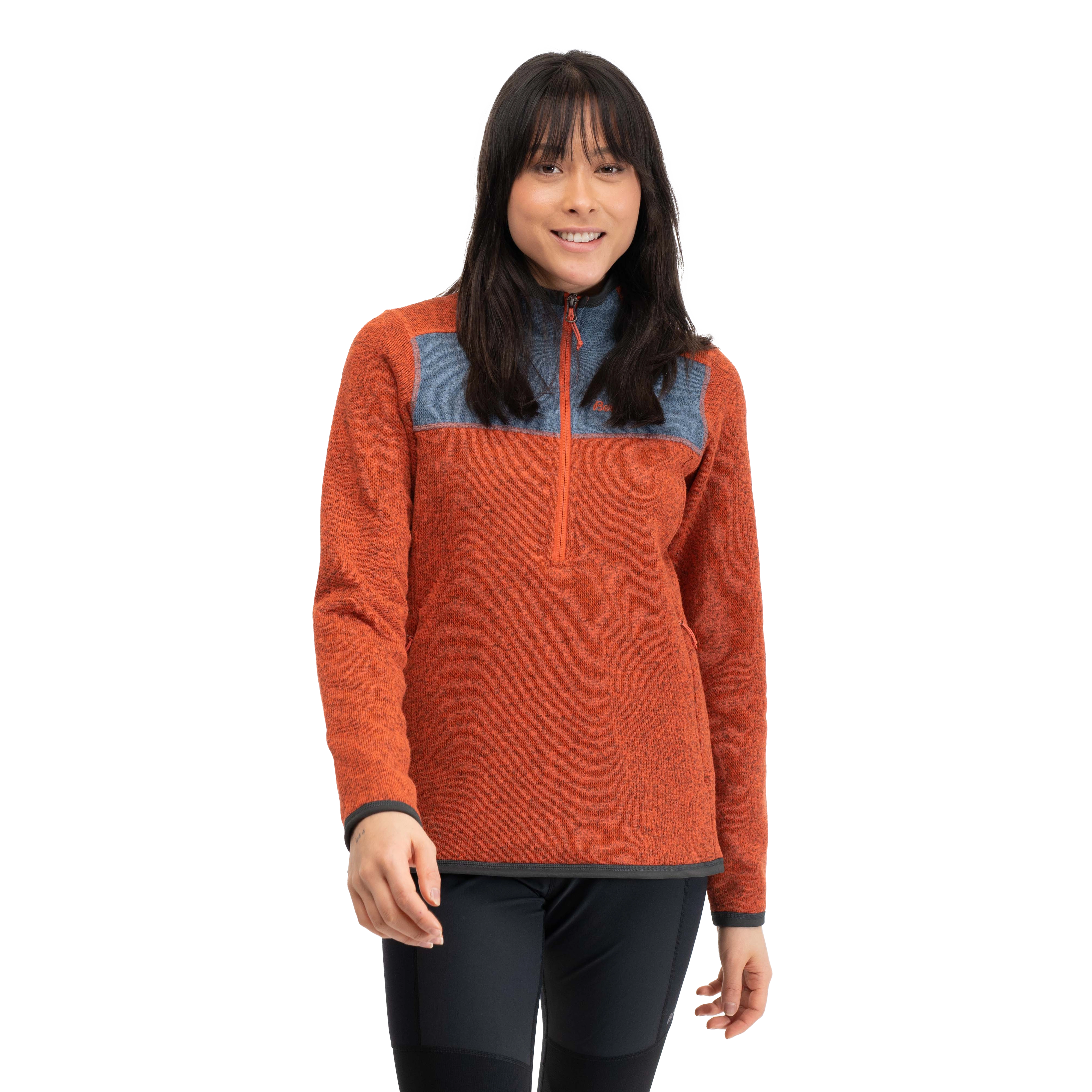 Kamphaug Knitted W Half Zip