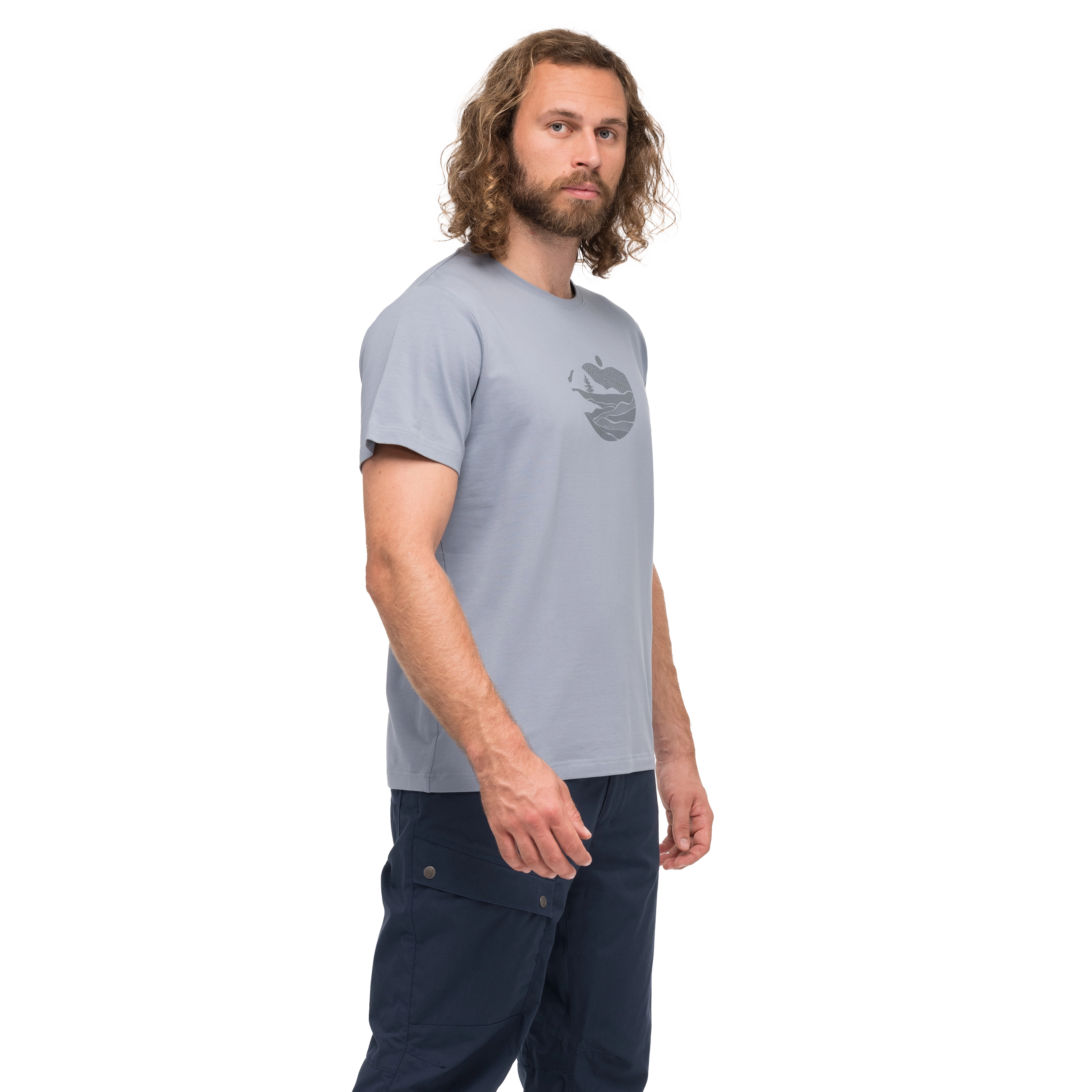 Nordmarka Organic Cotton Print Tee Men