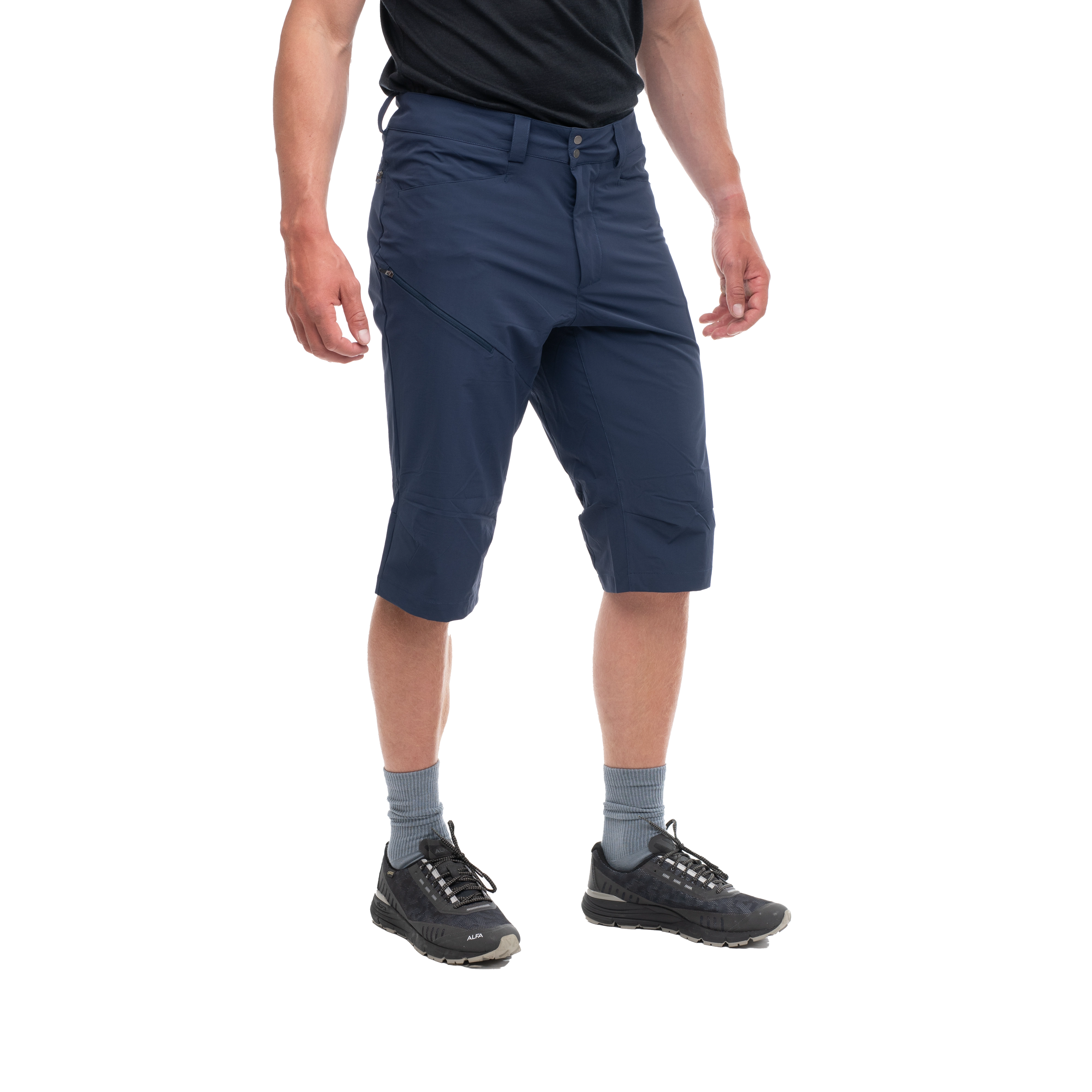 Vandre Light Softshell Long Shorts Men