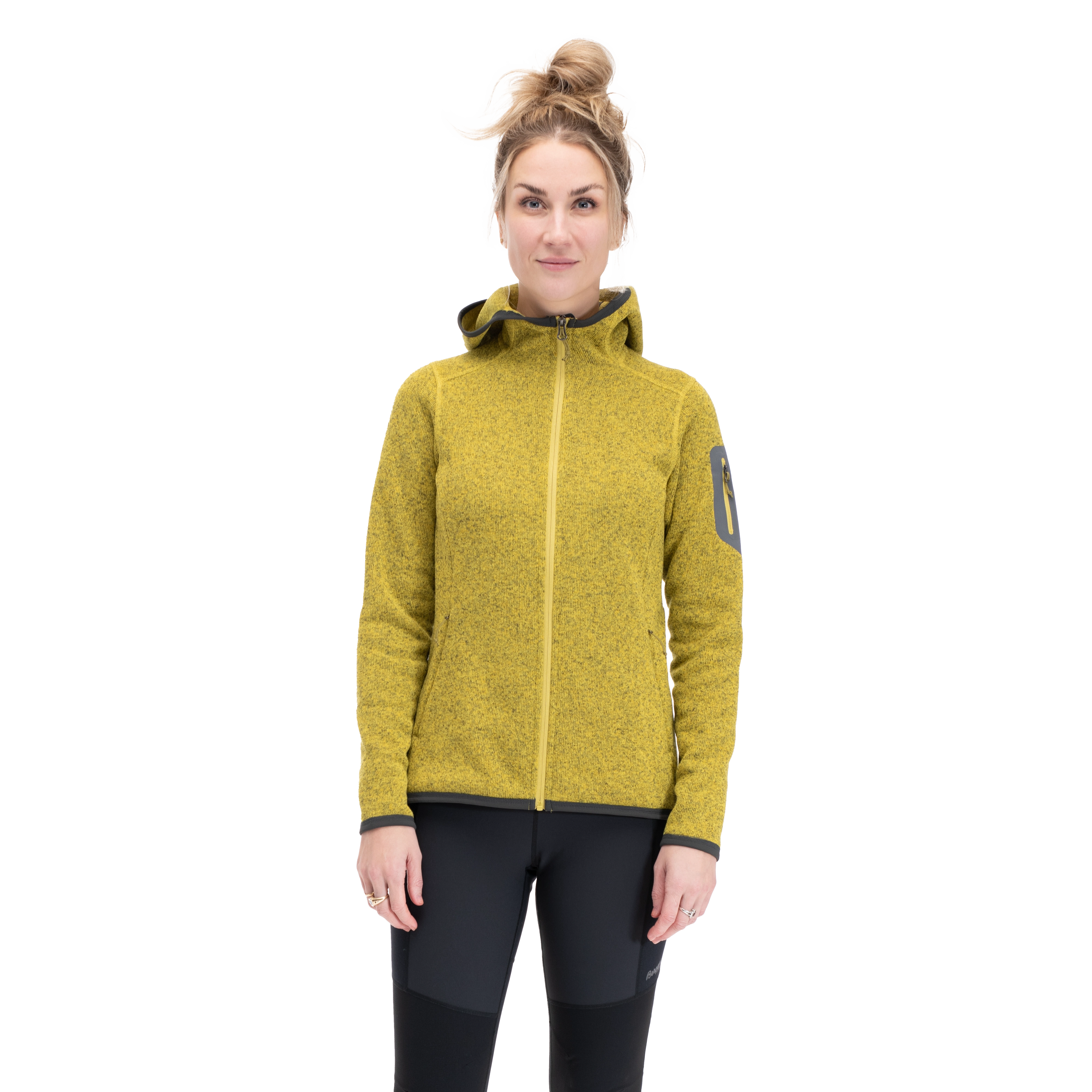 Kamphaug Knitted W Hoodie