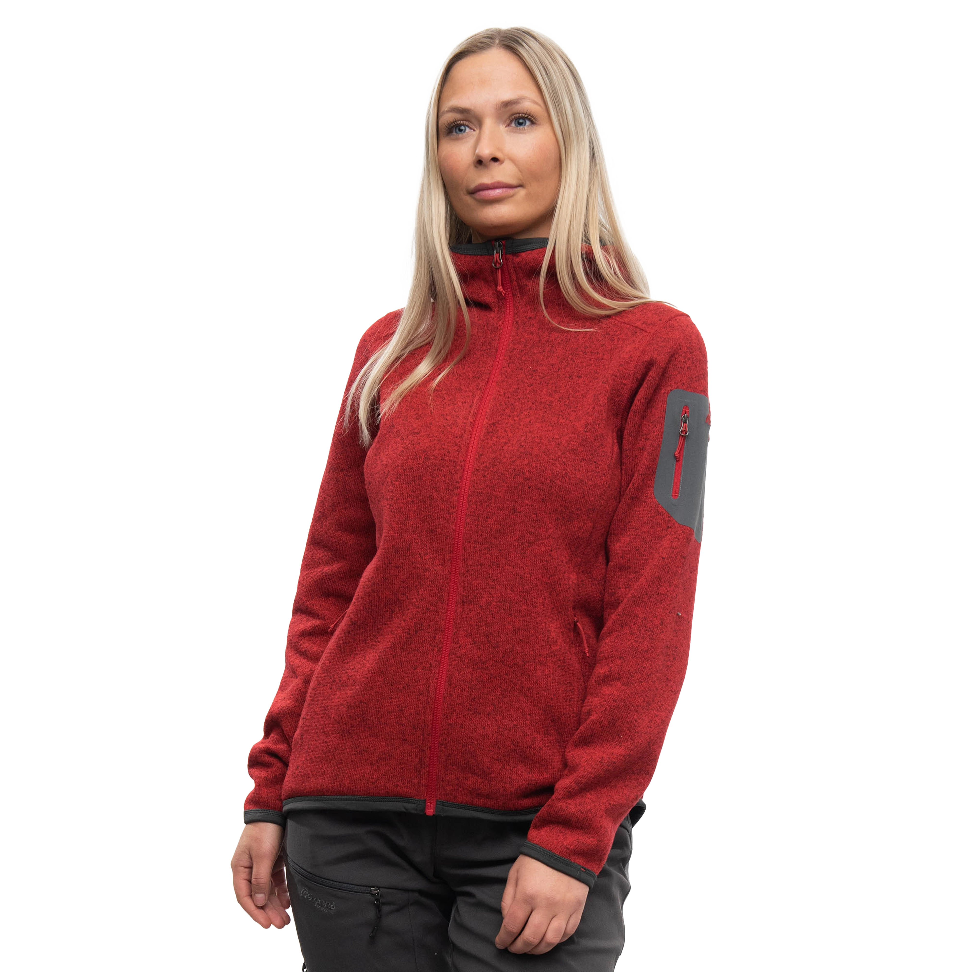 Kamphaug Knitted W Hoodie