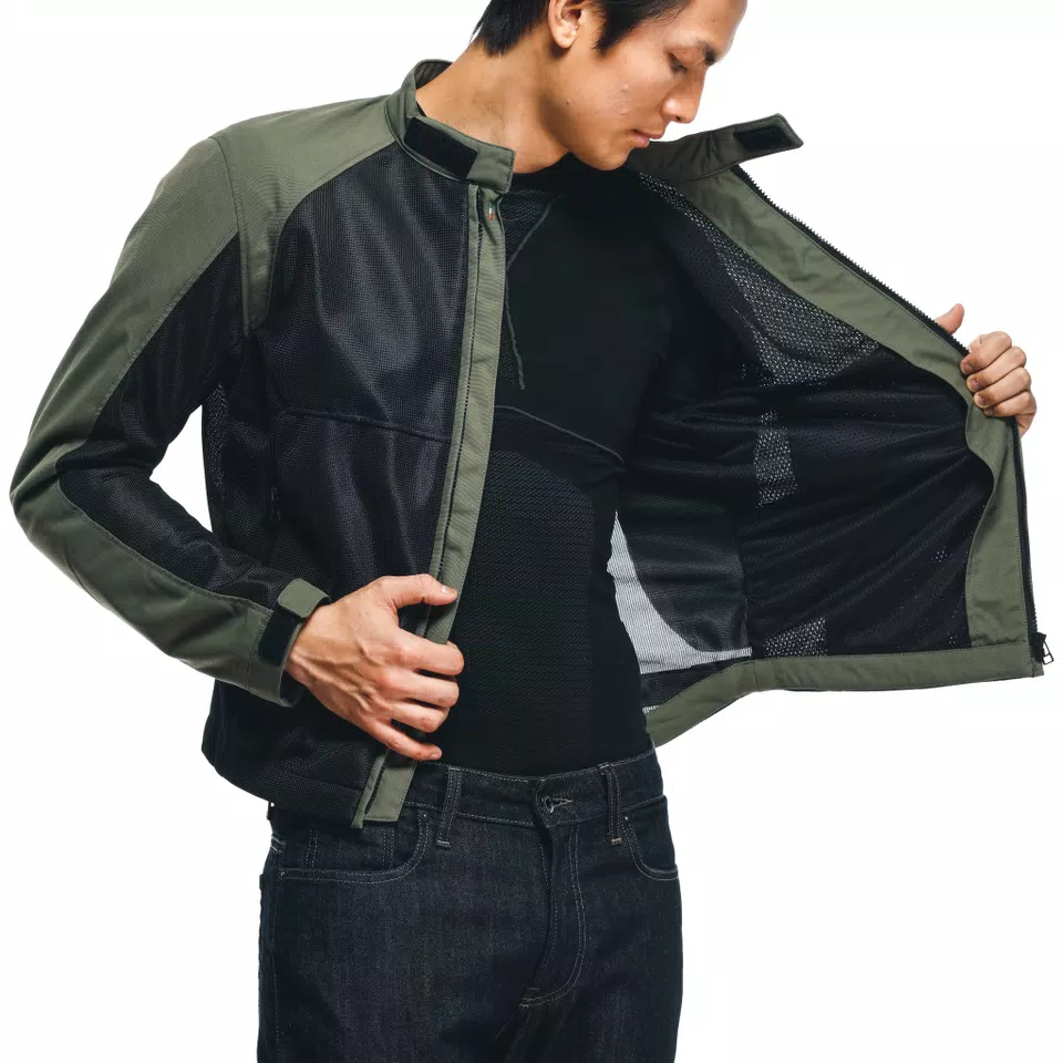 SEVILLA AIR TEX - MEN'S SUMMER MOTORCYCLE JACKET IN FABRIC