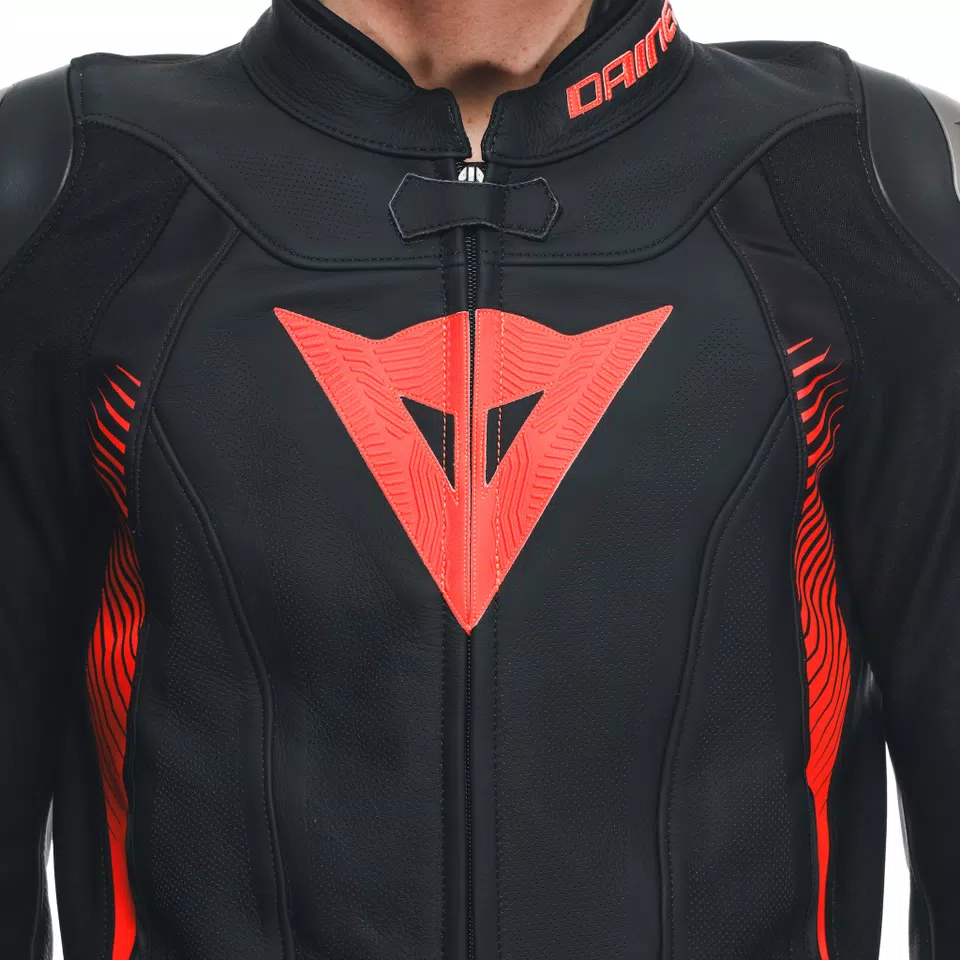 SUPER SPEED 4 - MEN'S MOTORCYCLE PERFORATED LEATHER JACKET