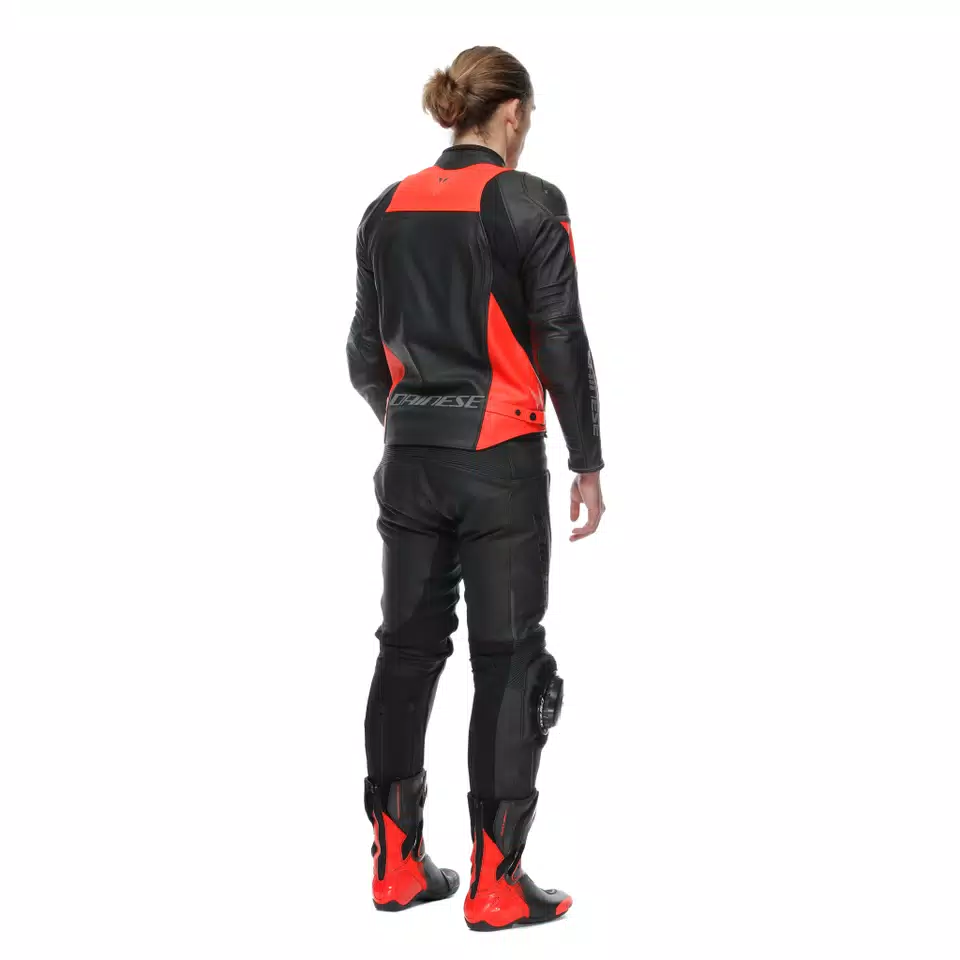 DELTA 4 - MEN LEATHER MOTORCYCLE PANTS SHORT/TALL FIT