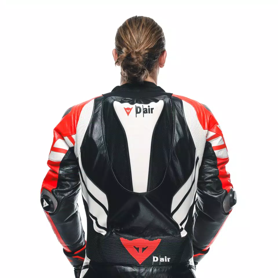 MUGELLO 3 D-AIR® - MEN'S 1-PIECE MOTORCYCLE PERFORATED LEATHER SUIT WITH AIRBAG