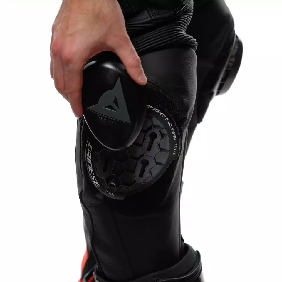 DELTA 4 - MEN'S MOTORCYCLE PERFORATED LEATHER PANTS