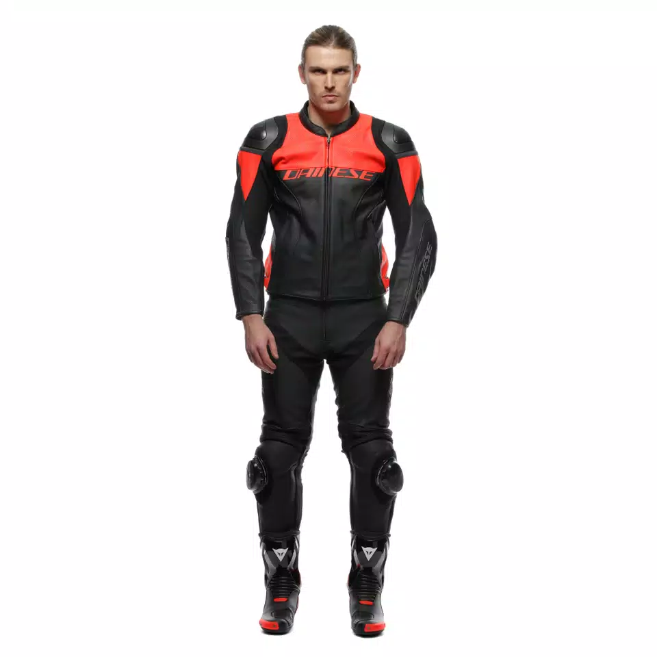 DELTA 4 - MEN LEATHER MOTORCYCLE PANTS SHORT/TALL FIT