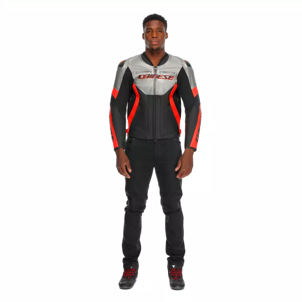 RACING 5 - MEN LEATHER MOTORCYCLE JACKET