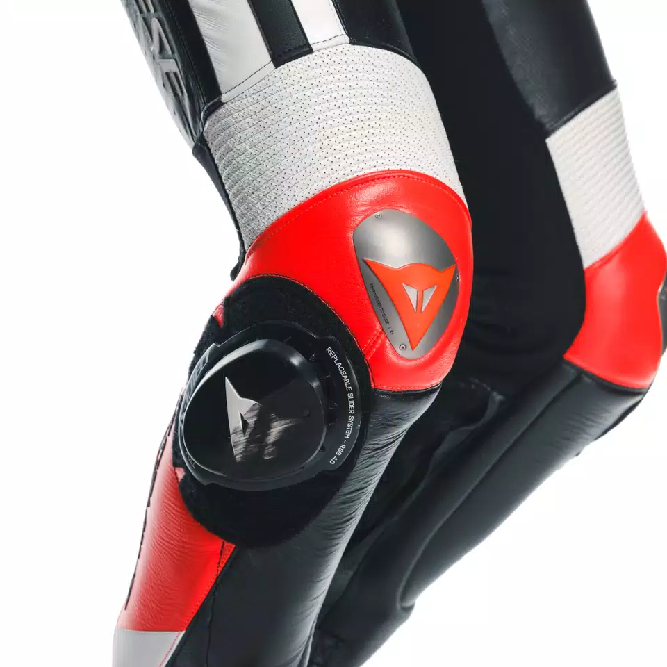 MUGELLO 3 D-AIR® - MEN'S 1-PIECE MOTORCYCLE PERFORATED LEATHER SUIT WITH AIRBAG