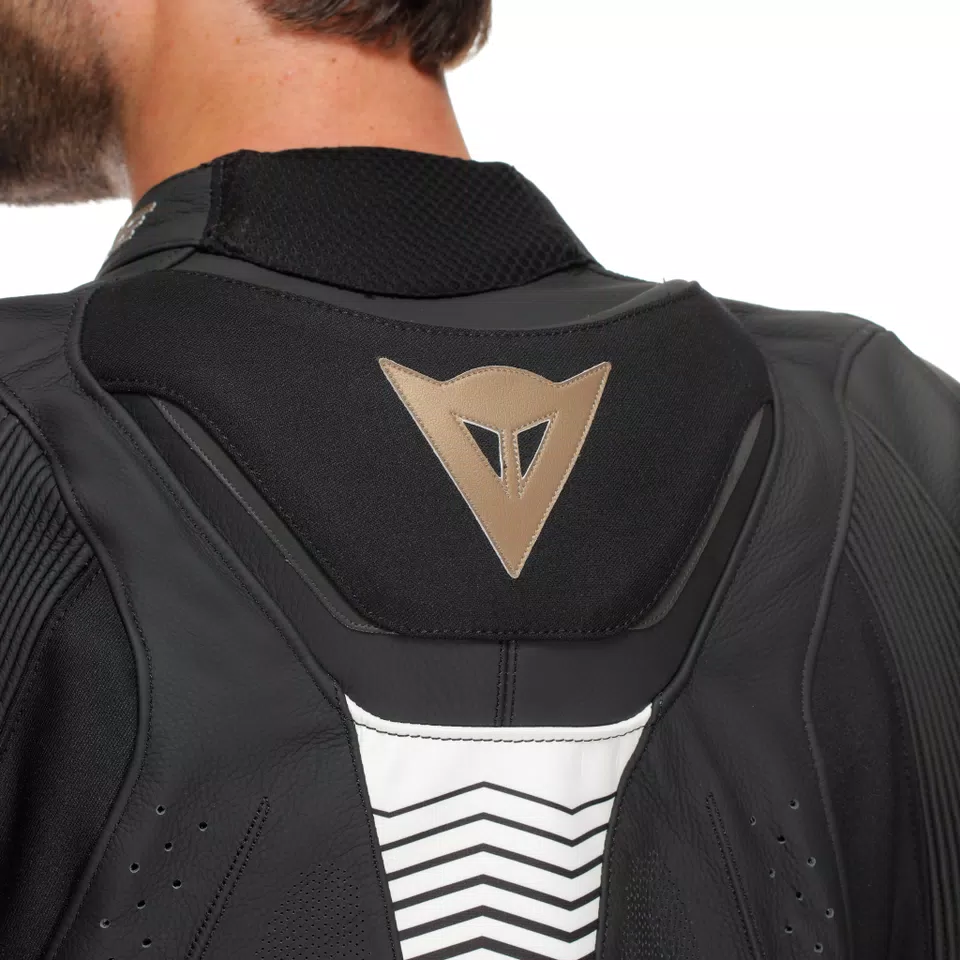 SUPER SPEED 4 - MEN'S MOTORCYCLE PERFORATED LEATHER JACKET