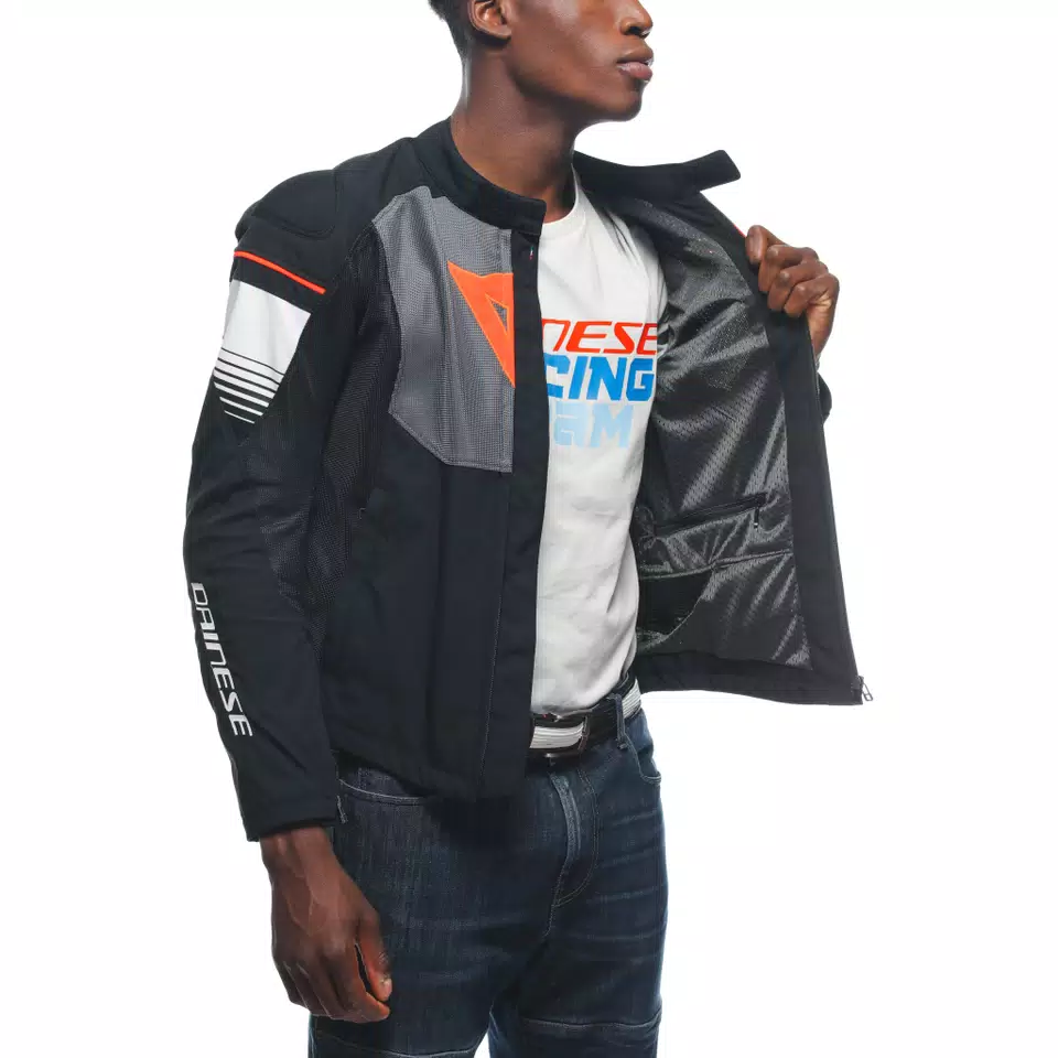 AIR FAST TEX - MEN'S SUMMER MOTORCYCLE JACKET IN FABRIC