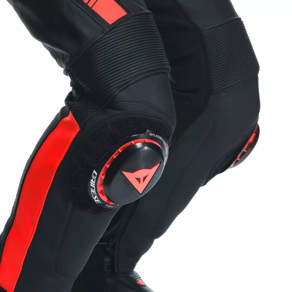 SUPER SPEED - MEN'S MOTORCYCLE PERFORATED LEATHER PANTS
