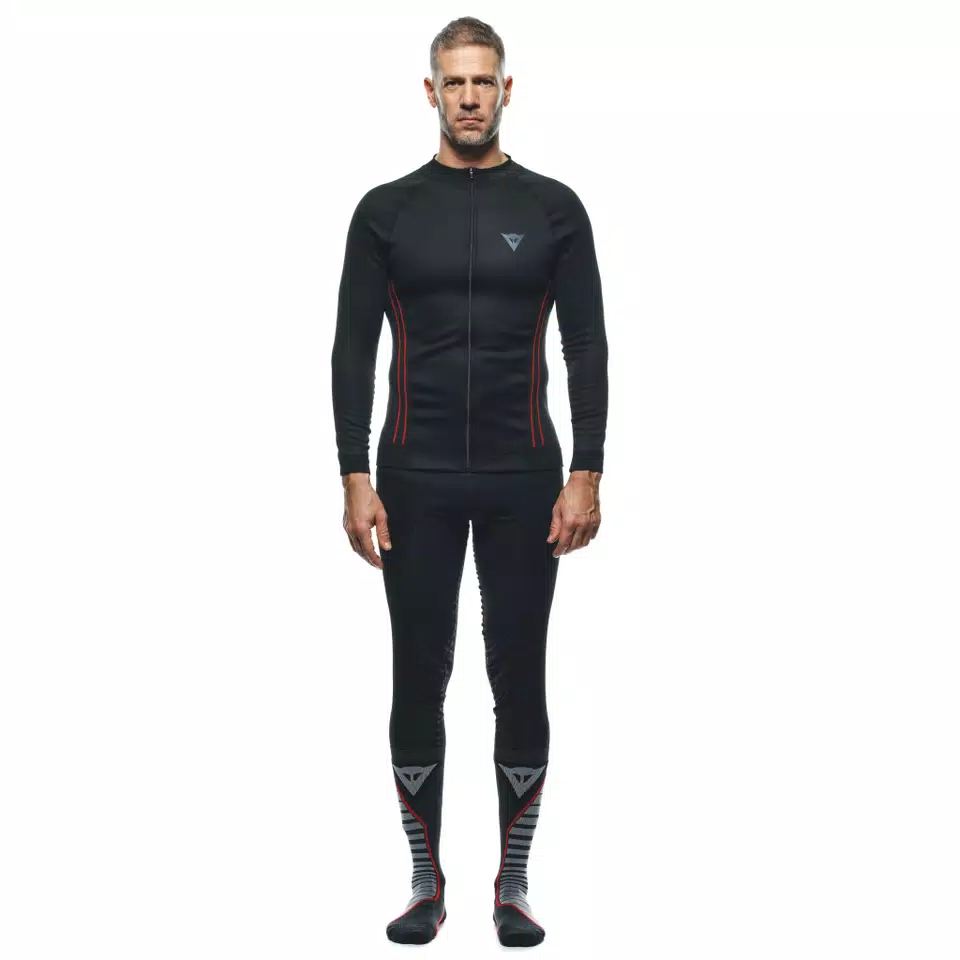 MEN'S MOTORCYCLE LONG-SLEEVE NO-WIND THERMAL VEST