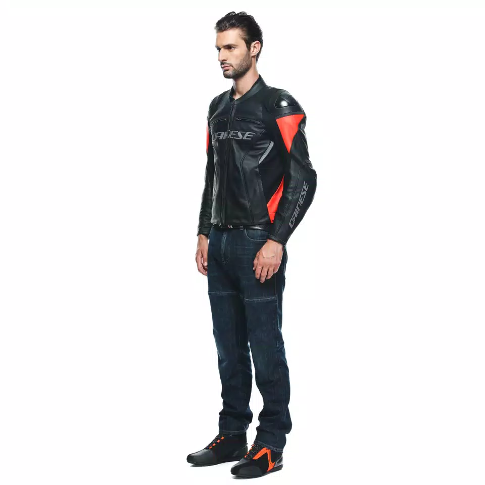 RACING 4 - MEN'S MOTORCYCLE LEATHER JACKET