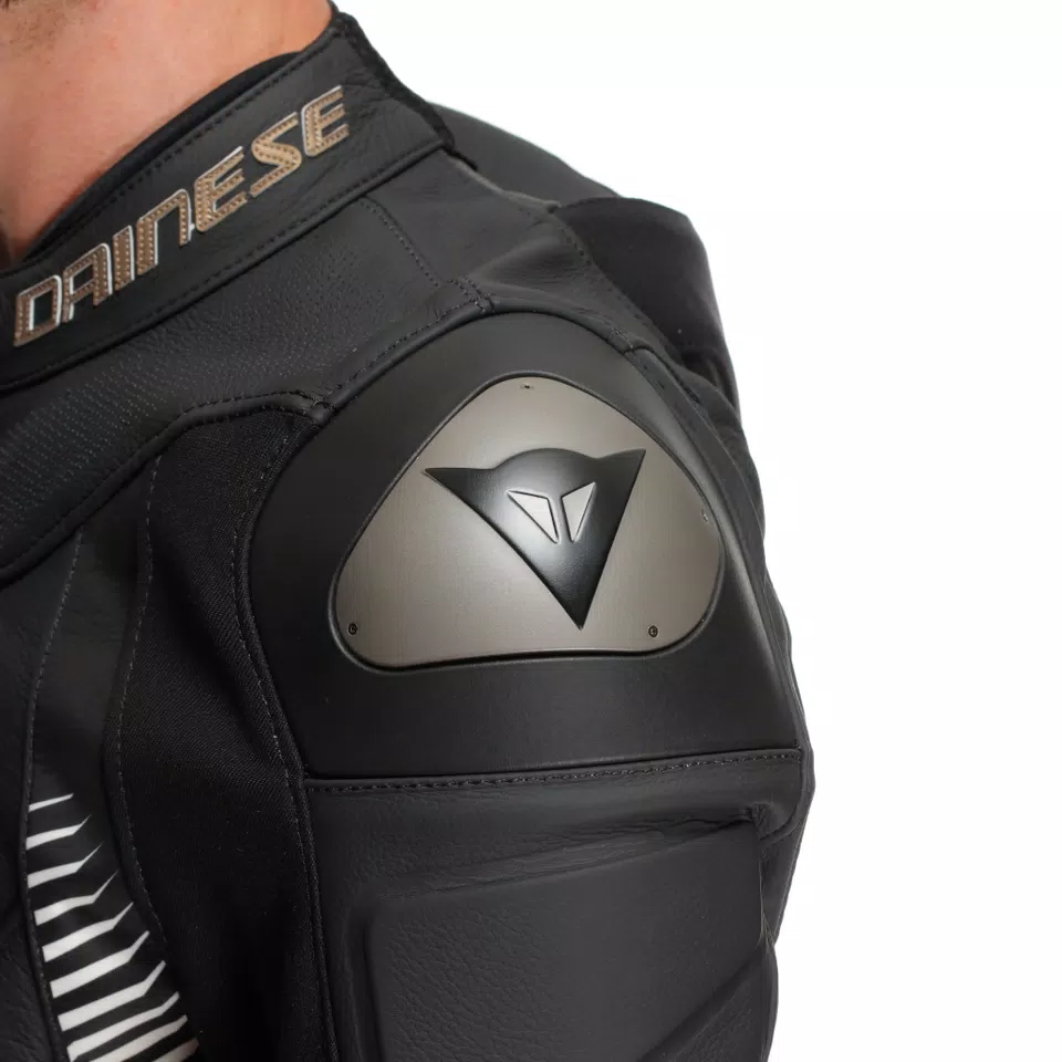 SUPER SPEED 4 - MEN'S MOTORCYCLE PERFORATED LEATHER JACKET