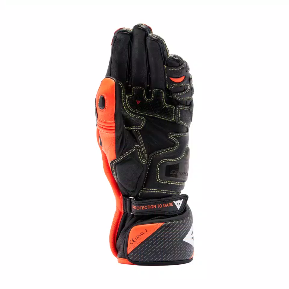 FULL METAL 7 - MEN'S MOTORCYCLE RACING LEATHER GLOVES