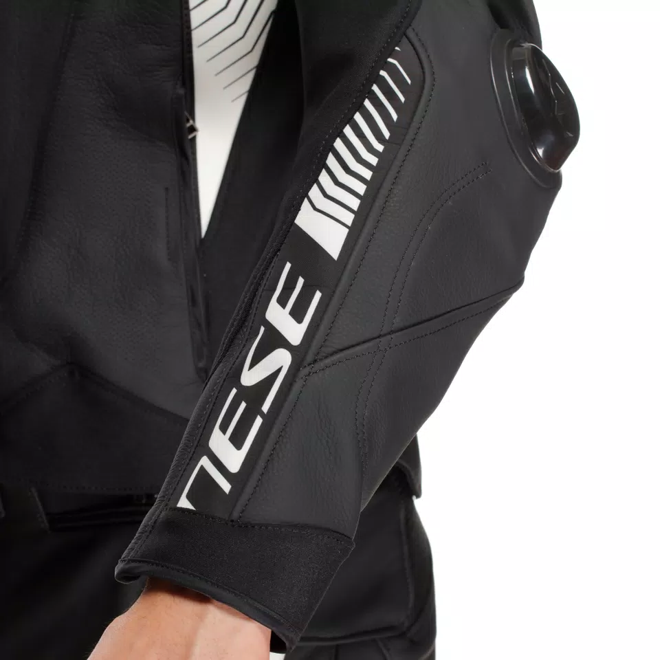 SUPER SPEED 4 - MEN'S MOTORCYCLE PERFORATED LEATHER JACKET