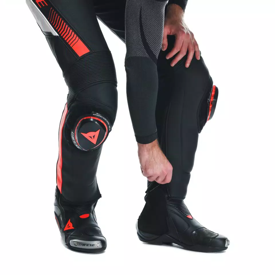 SUPER SPEED - MEN'S MOTORCYCLE PERFORATED LEATHER PANTS