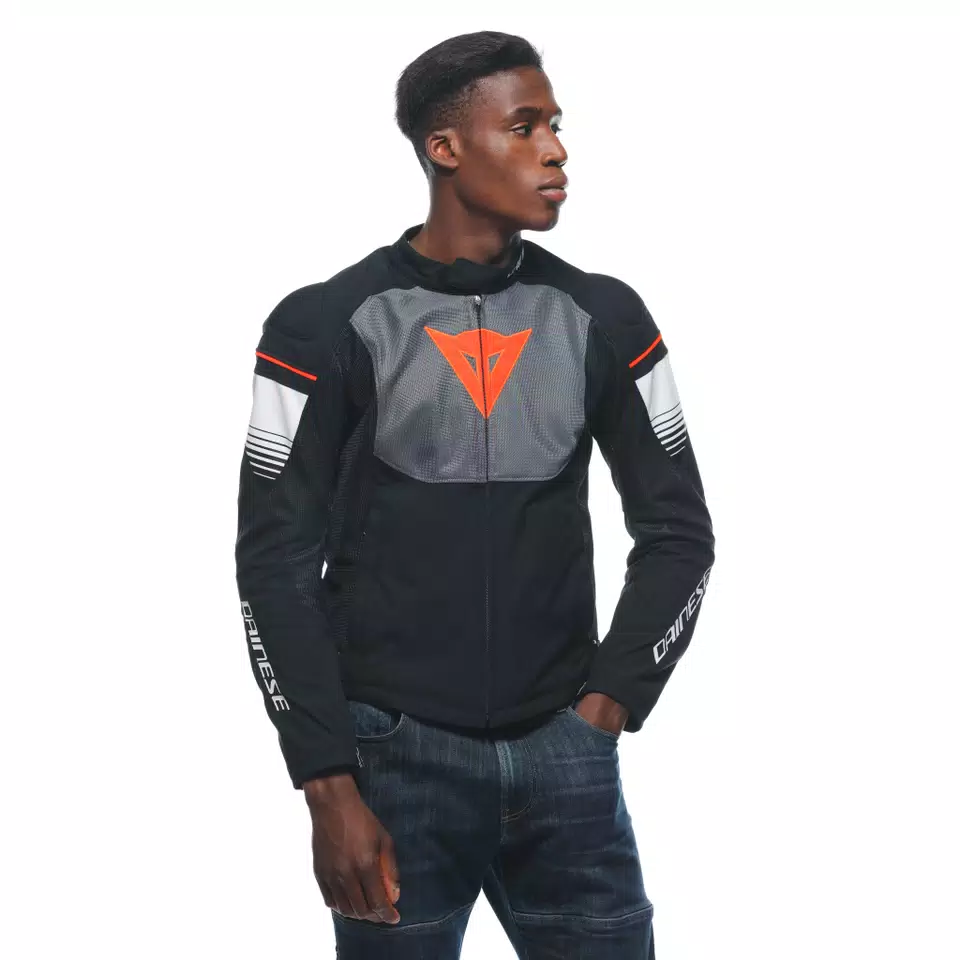 AIR FAST TEX - MEN'S SUMMER MOTORCYCLE JACKET IN FABRIC