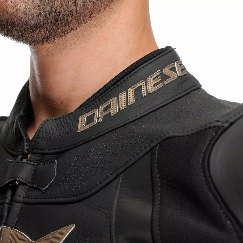 SUPER SPEED 4 - MEN'S MOTORCYCLE PERFORATED LEATHER JACKET