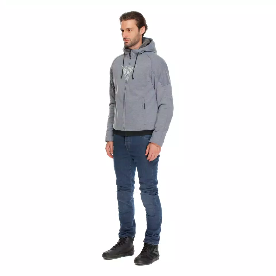 BOVISA - MOTORCYCLE HOODIE FULL-ZIP