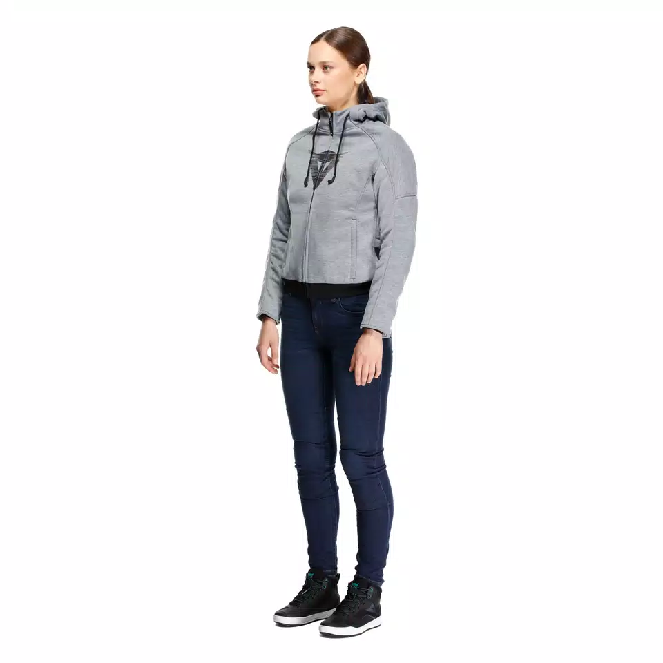 DAEMON-X - WOMEN'S MOTORCYCLE HOODIE FULL-ZIP