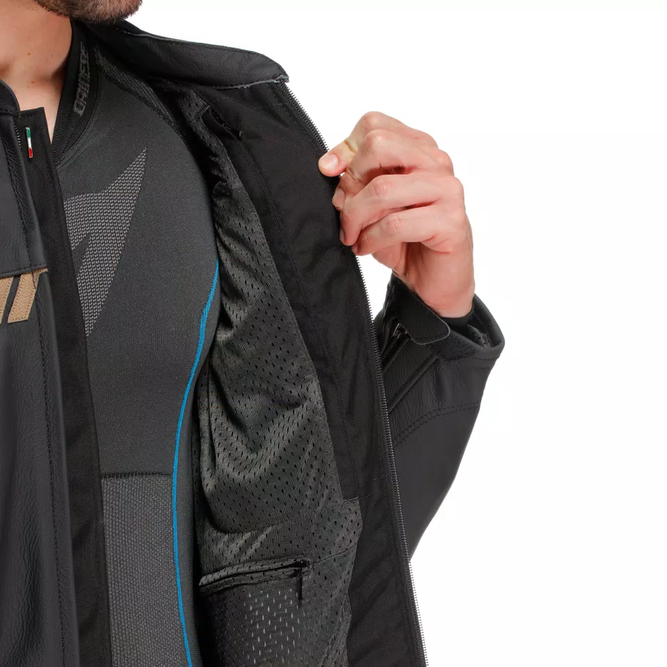 RACING 4 - MEN'S MOTORCYCLE LEATHER JACKET