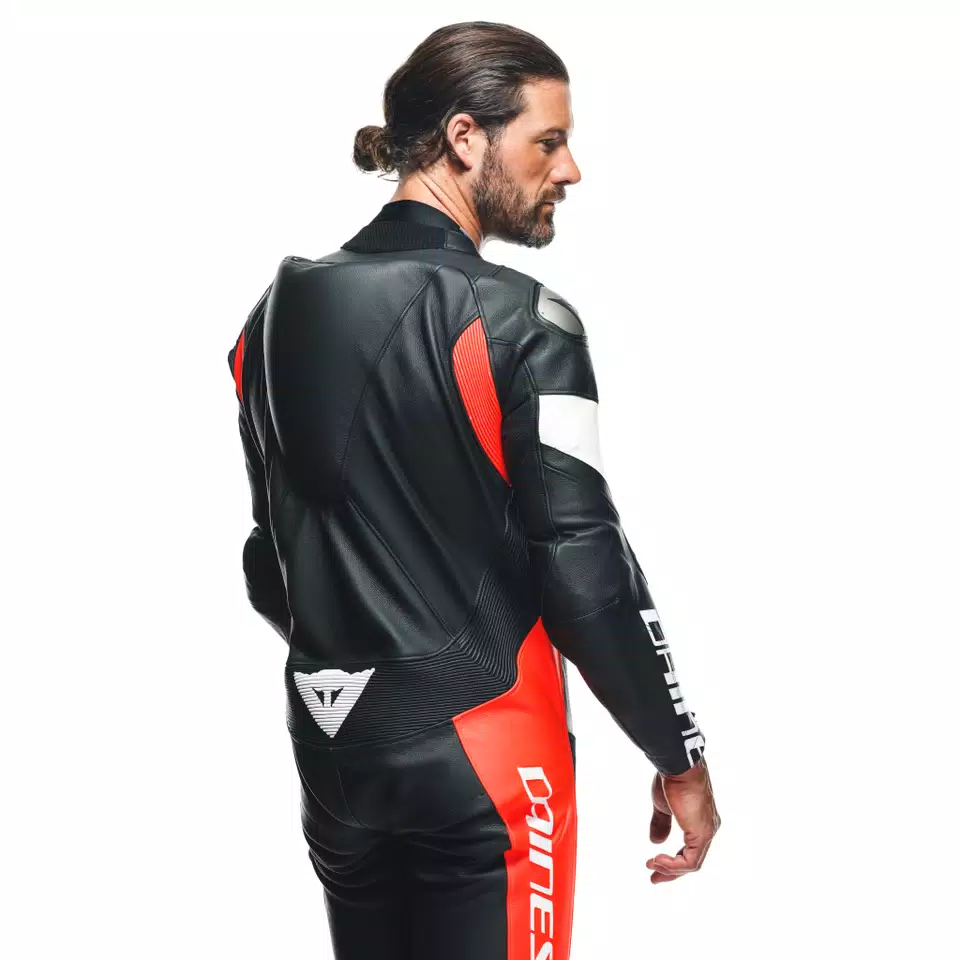 TOSA - MEN'S 1-PIECE MOTORCYCLE PERFORATED LEATHER SUIT