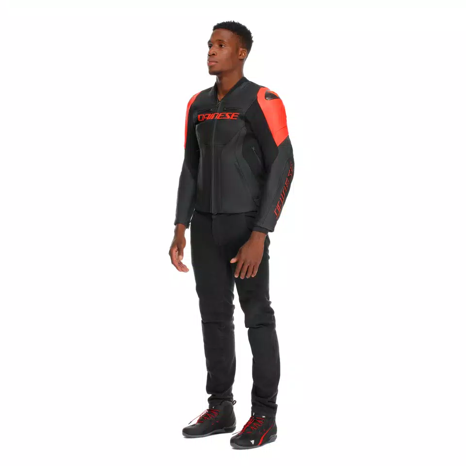 RACING 5 - MEN LEATHER MOTORCYCLE JACKET