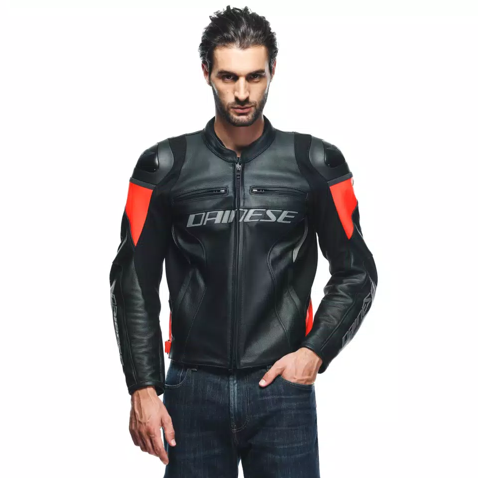 RACING 4 - MEN'S MOTORCYCLE LEATHER JACKET