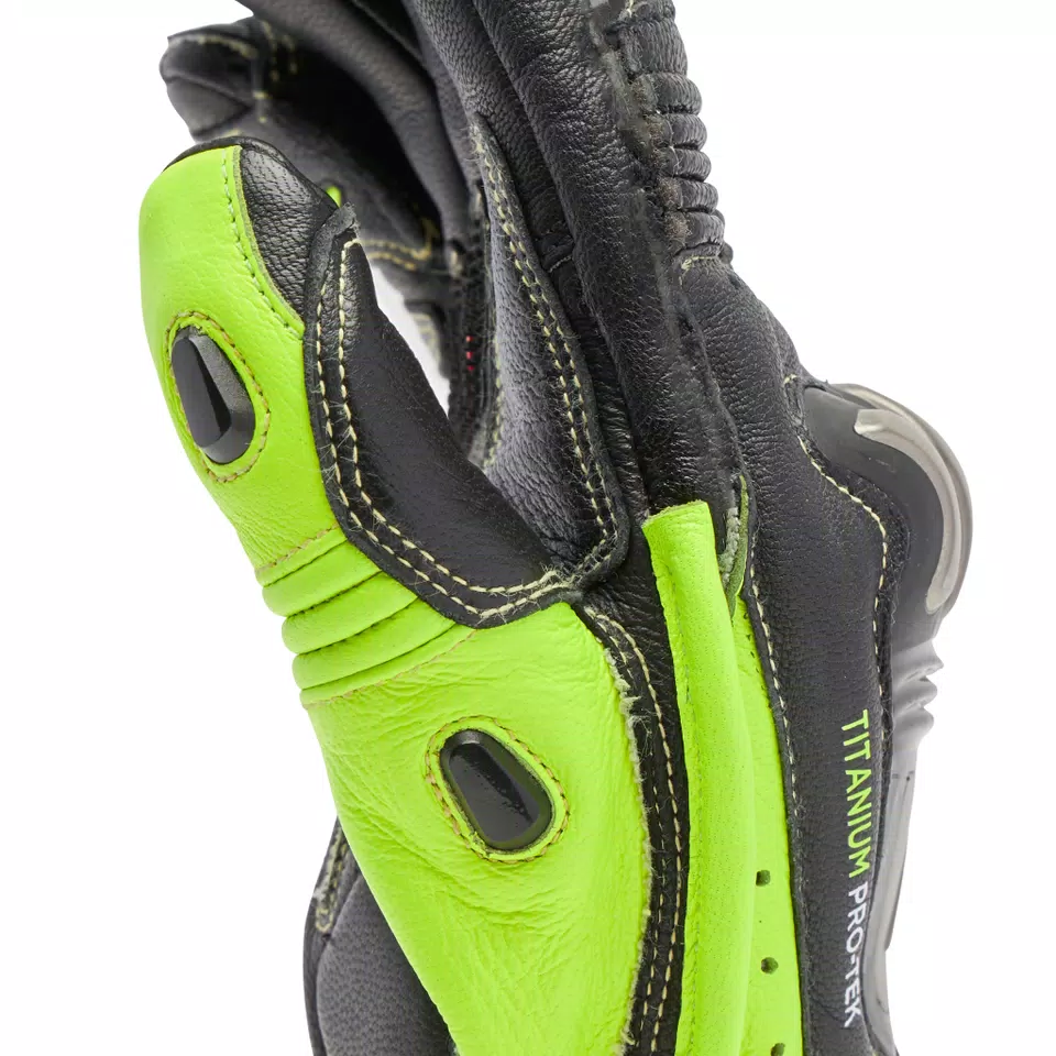 FULL METAL 7 - MEN'S MOTORCYCLE RACING LEATHER GLOVES