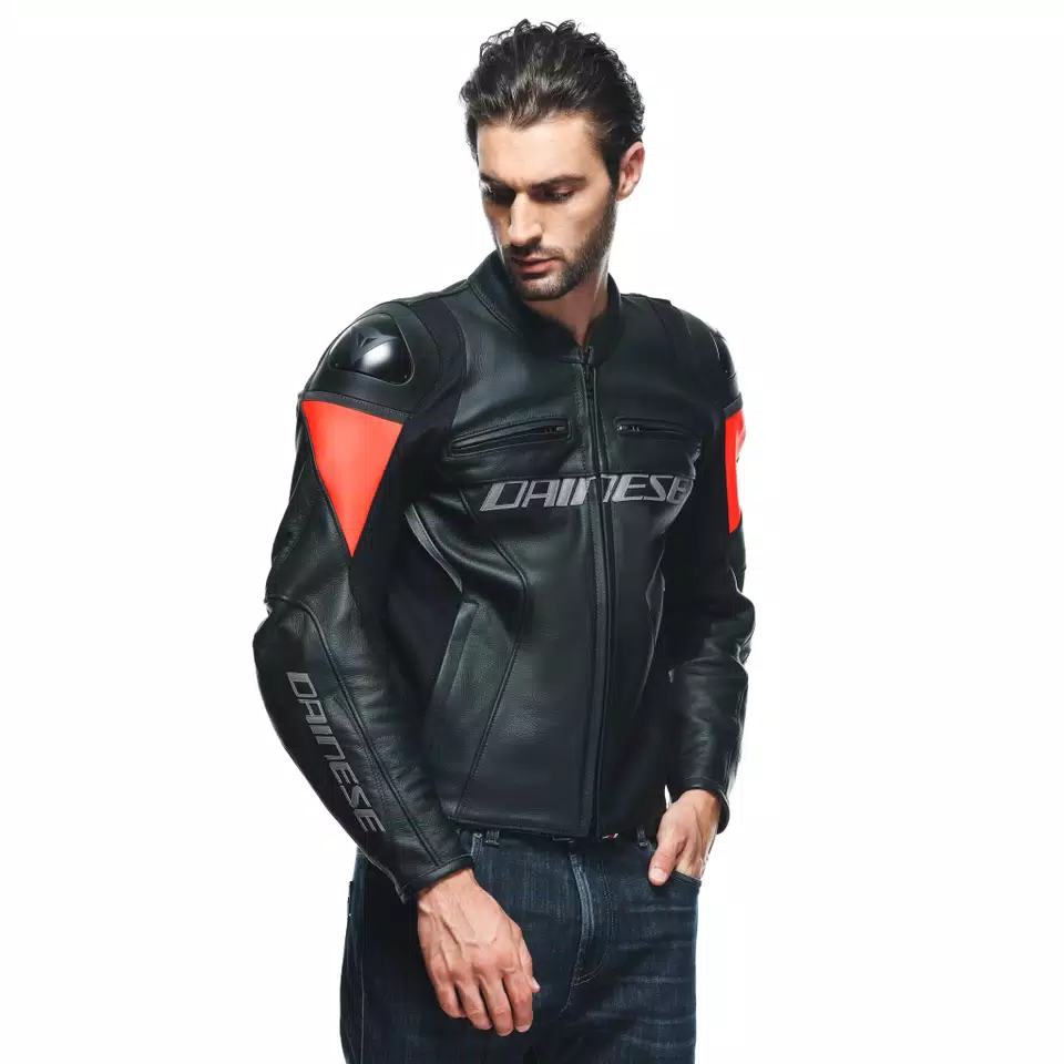 RACING 4 - MEN'S MOTORCYCLE LEATHER JACKET