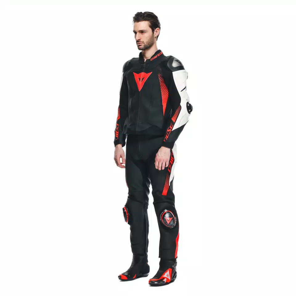 SUPER SPEED 4 - MEN'S MOTORCYCLE PERFORATED LEATHER JACKET