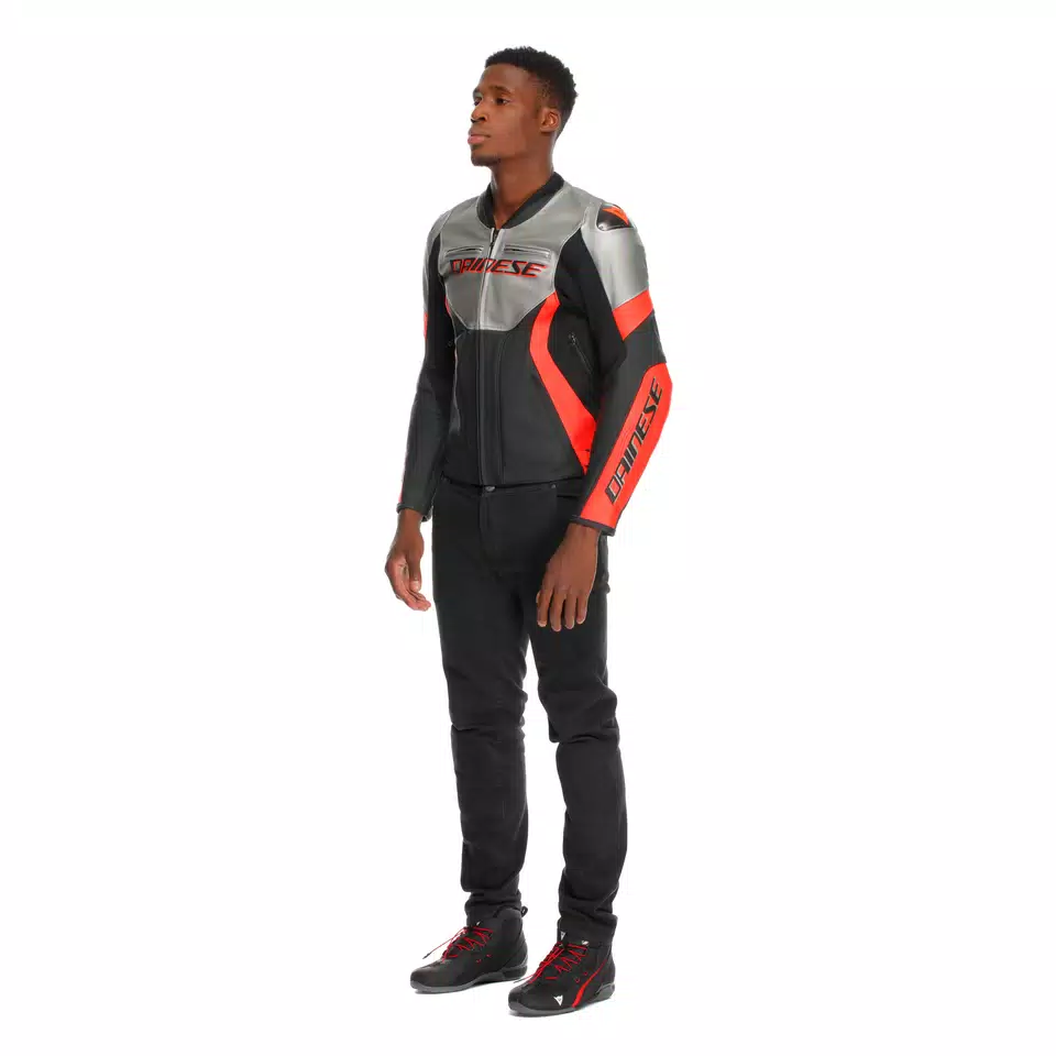 RACING 5 - MEN LEATHER MOTORCYCLE JACKET