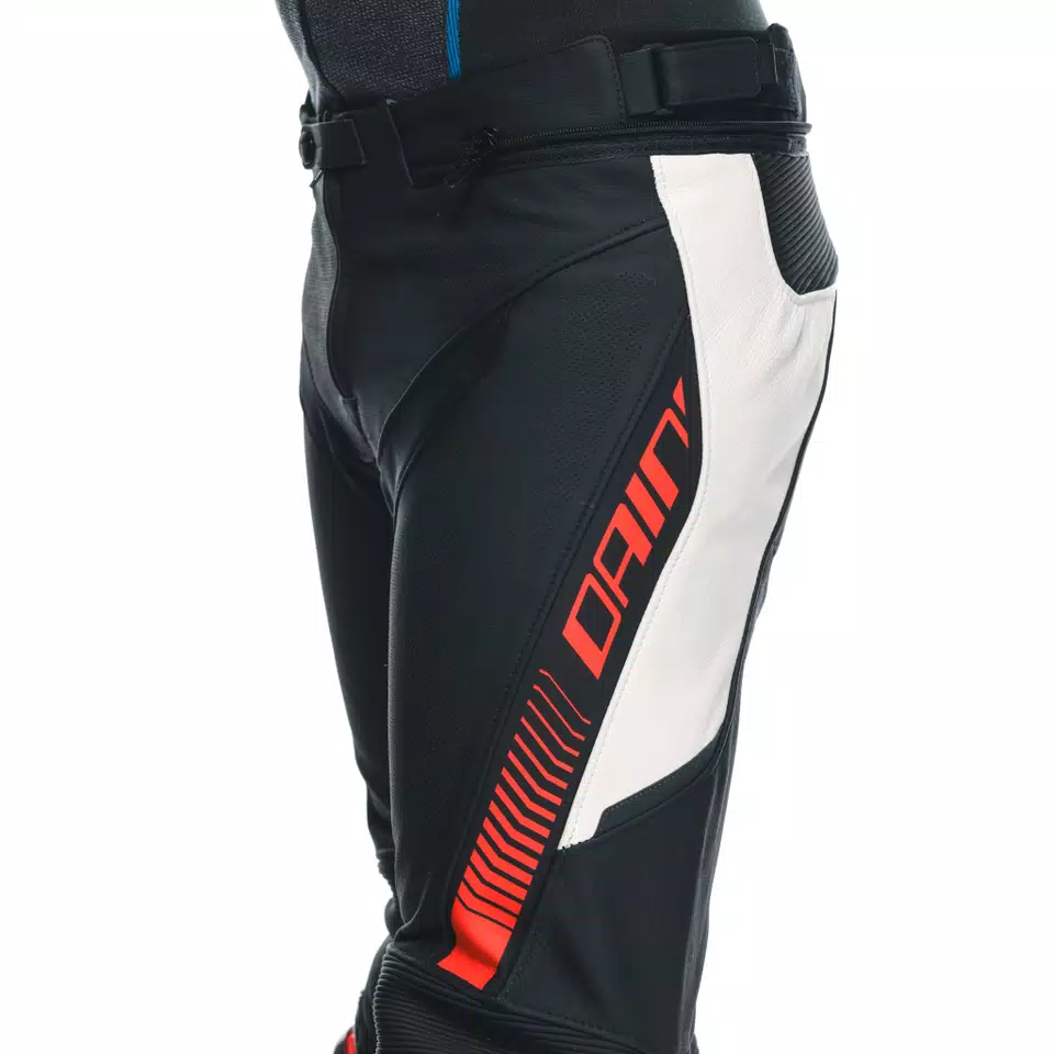 SUPER SPEED - MEN'S MOTORCYCLE PERFORATED LEATHER PANTS