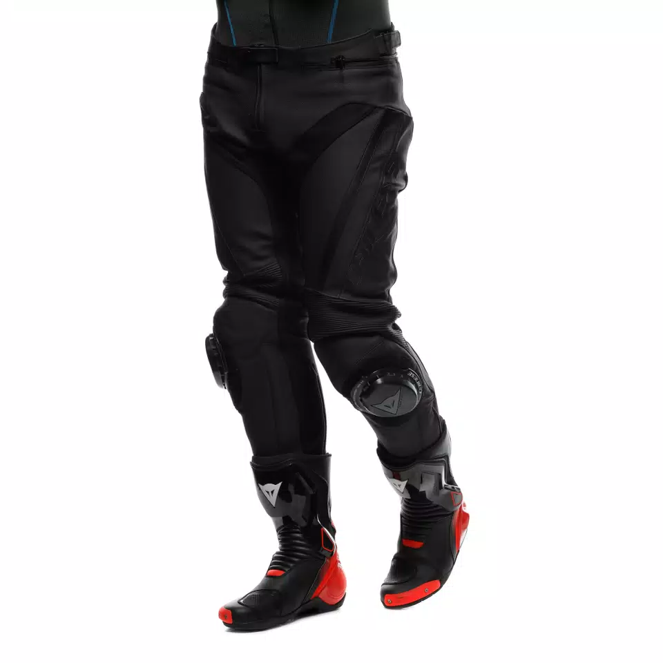 DELTA 4 - MEN LEATHER MOTORCYCLE PANTS SHORT/TALL FIT
