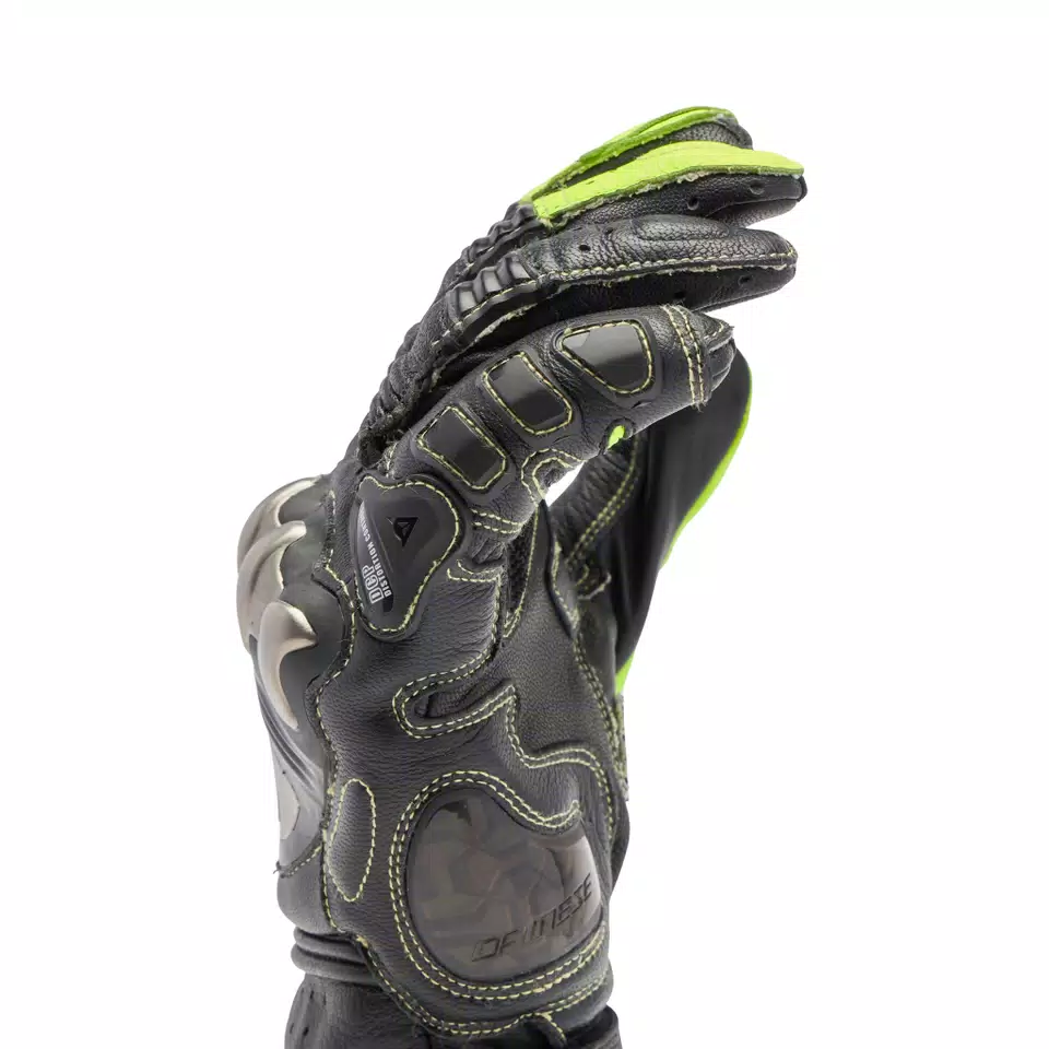 FULL METAL 7 - MEN'S MOTORCYCLE RACING LEATHER GLOVES