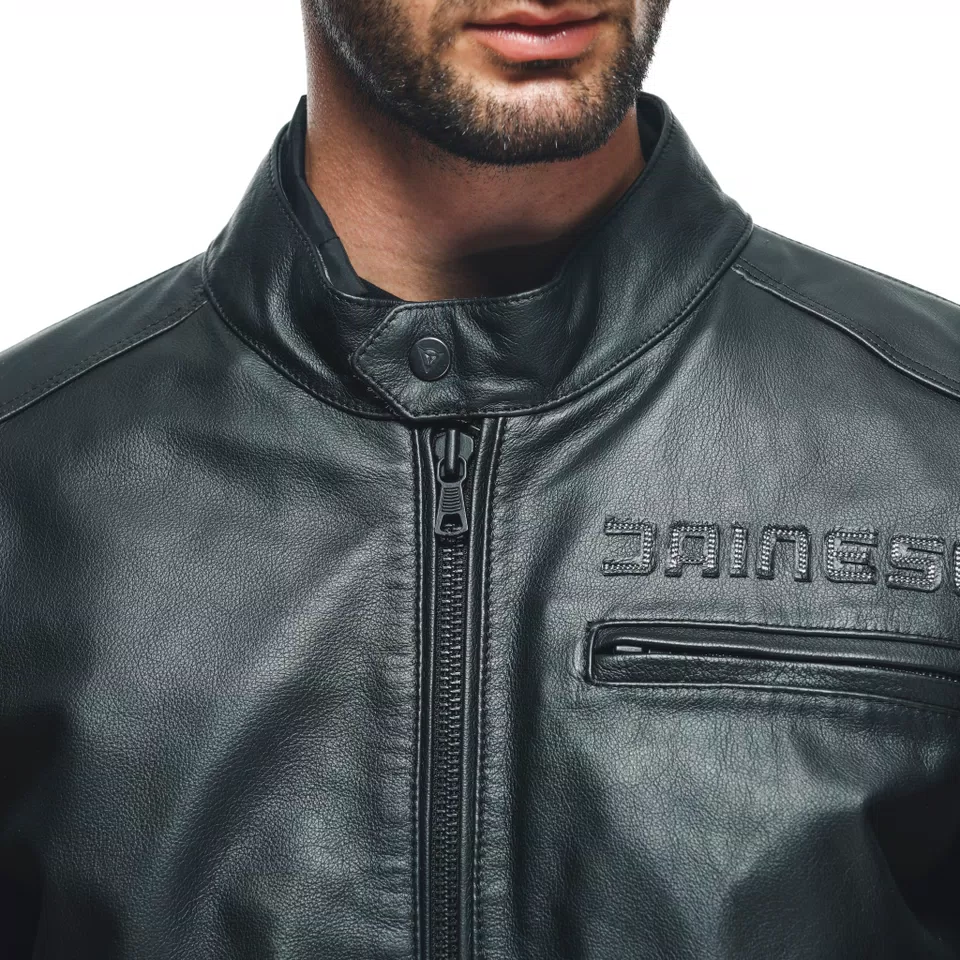 ZAURAX - MEN'S MOTORCYCLE LEATHER JACKET