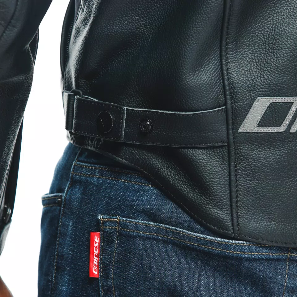 RACING 4 - MEN'S MOTORCYCLE LEATHER SHORT/TALL JACKET