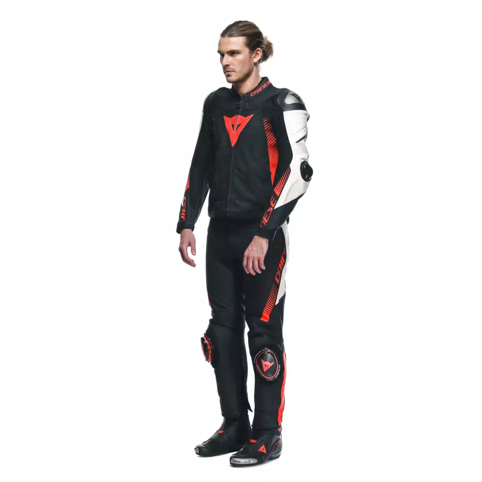 SUPER SPEED - MEN'S MOTORCYCLE PERFORATED LEATHER PANTS