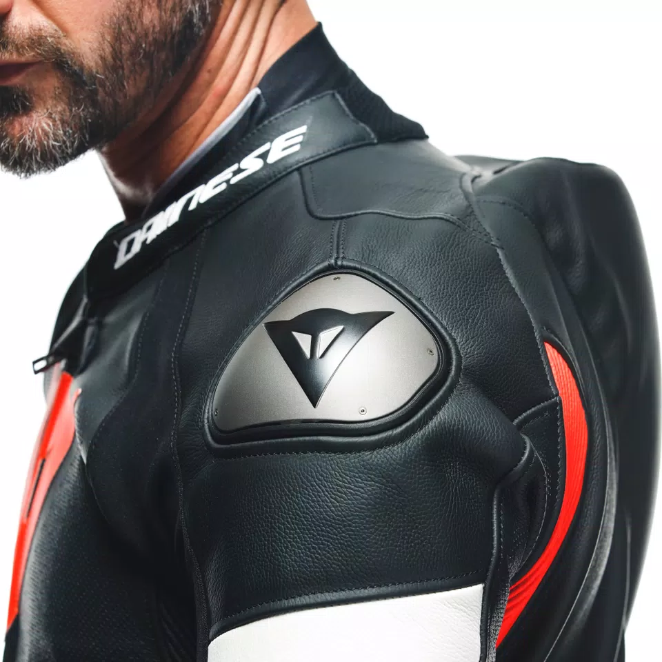 TOSA - MEN'S 1-PIECE MOTORCYCLE PERFORATED LEATHER SUIT
