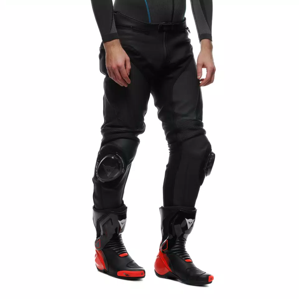 DELTA 4 - MEN LEATHER MOTORCYCLE PANTS SHORT/TALL FIT