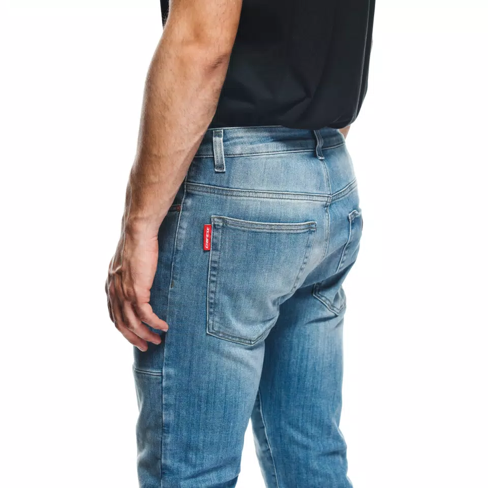 DENIM STONE SLIM - MEN'S MOTORCYCLE JEANS