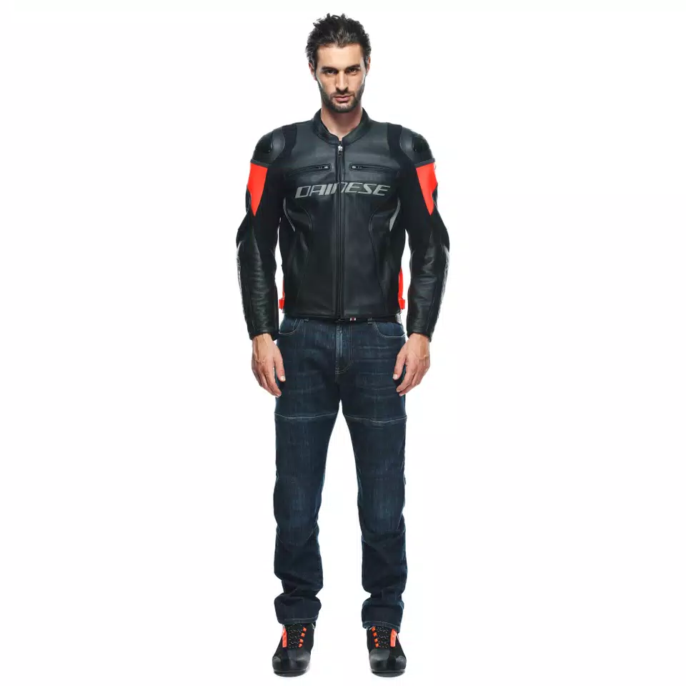 RACING 4 - MEN'S MOTORCYCLE LEATHER JACKET