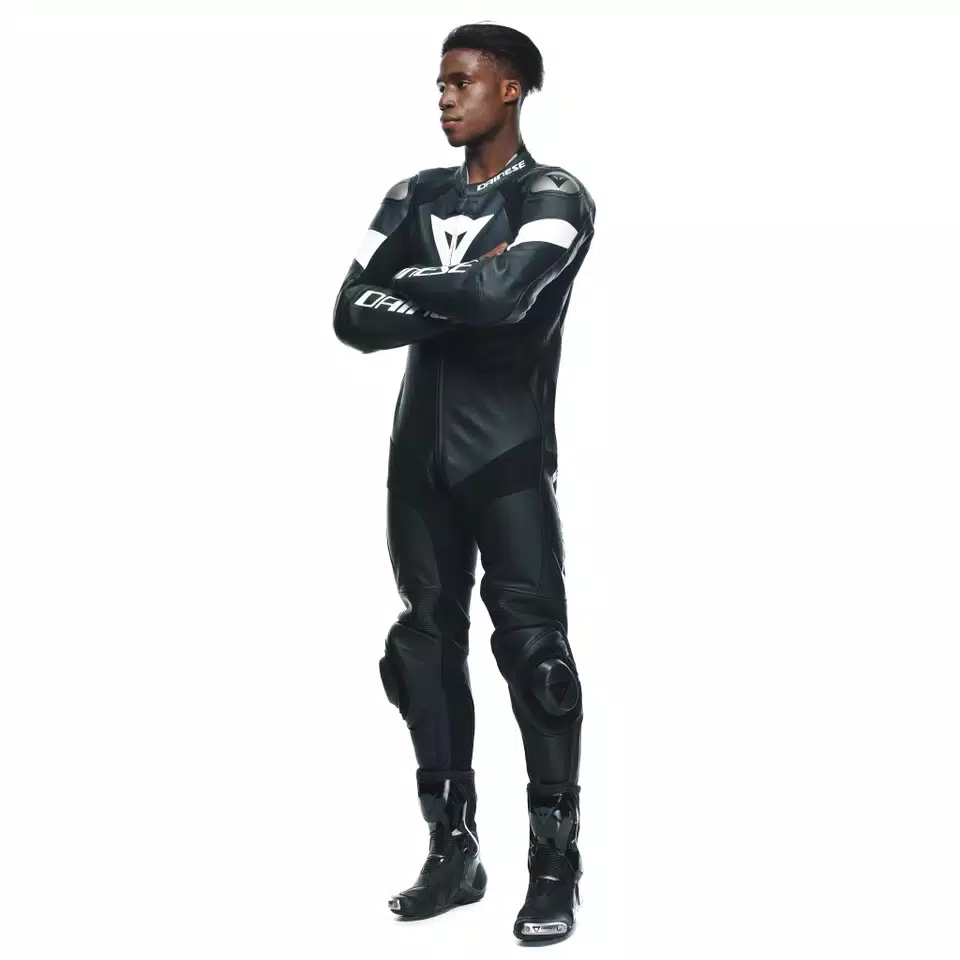 TOSA - MEN'S 1-PIECE MOTORCYCLE PERFORATED LEATHER SUIT