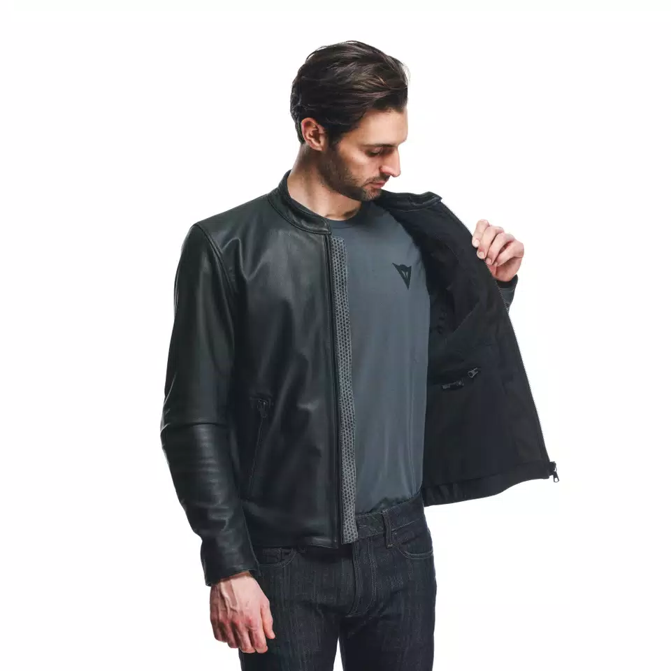 FULCRO - MEN'S MOTORCYCLE LEATHER JACKET