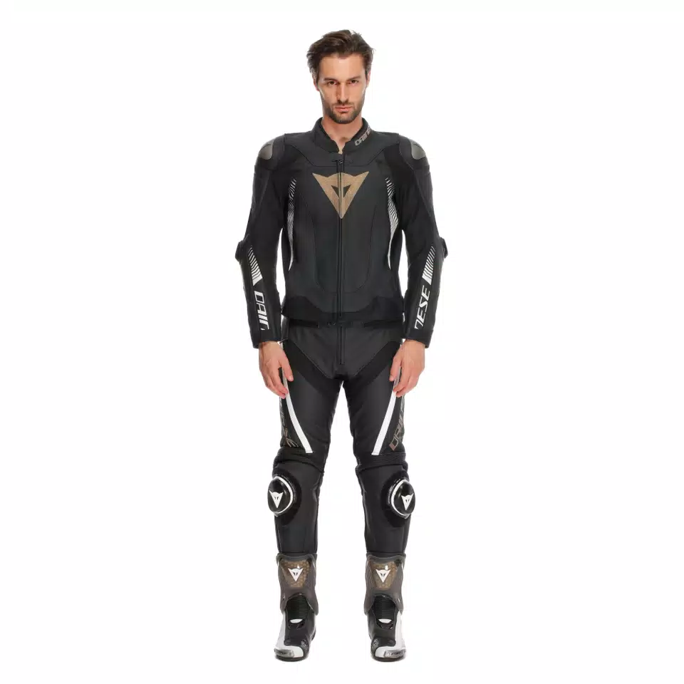 SUPER SPEED 4 - MEN'S MOTORCYCLE PERFORATED LEATHER JACKET