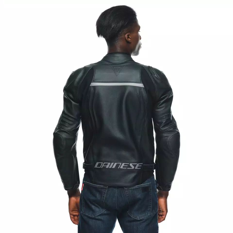 RACING 4 - MEN'S MOTORCYCLE LEATHER SHORT/TALL JACKET